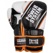 Power System 21741 Перчатки для бокса PowerSystem PS 5006 Contender Black/Orange Line фото